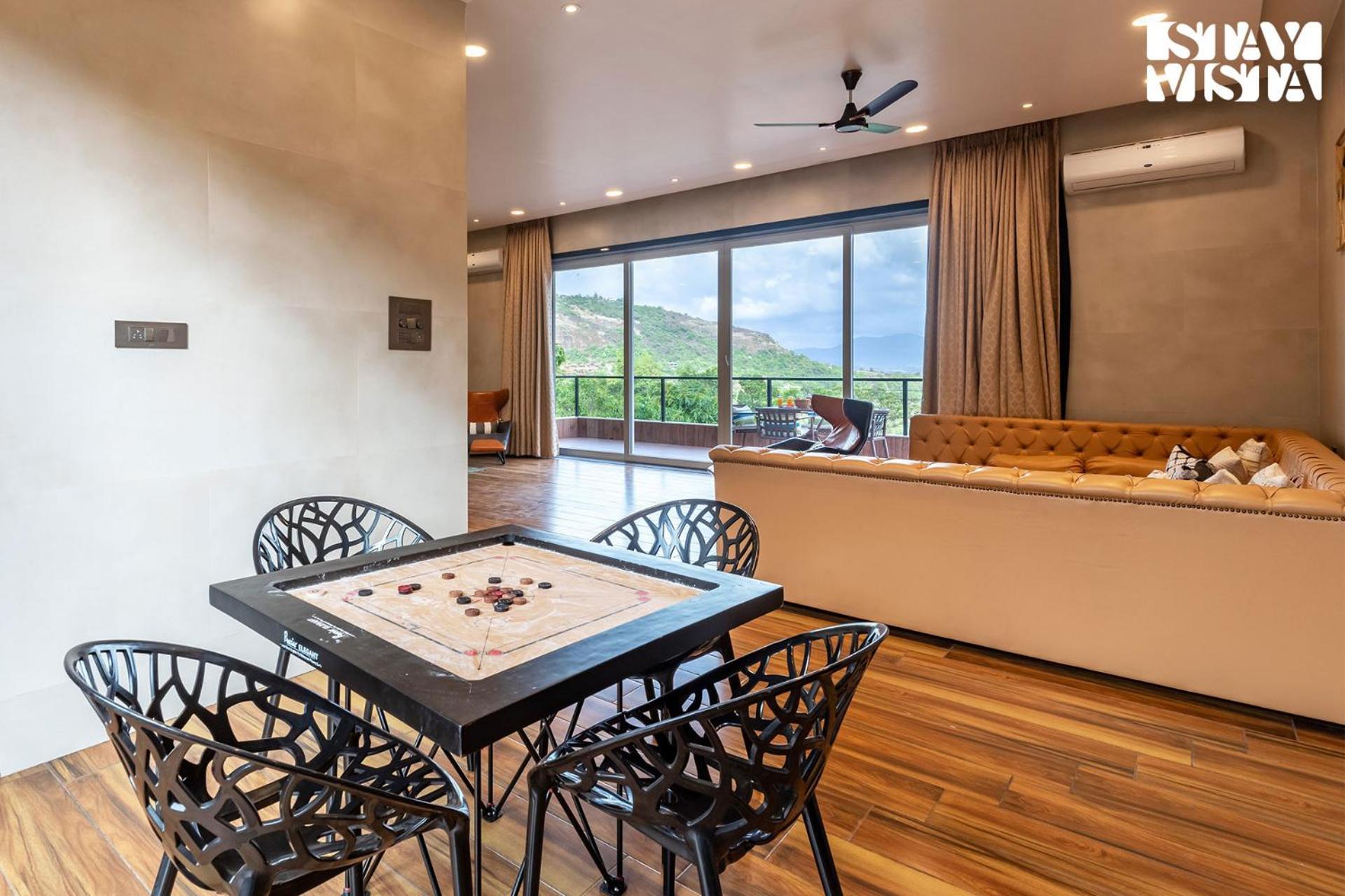 Stayvista At La Nirvana With Pool, Music Speaker & Indoor-Outdoor Game Lonavala Ngoại thất bức ảnh